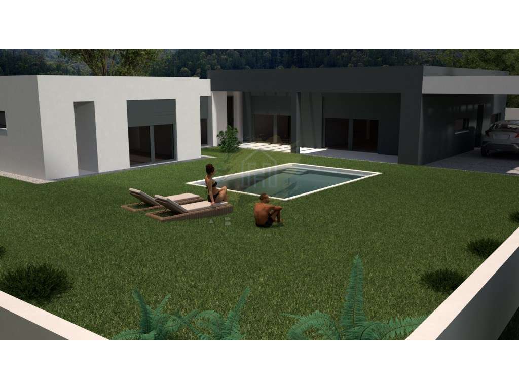 Moradia isolada V4 inserida em terreno de 876m2 - Grande imagem: 4/47