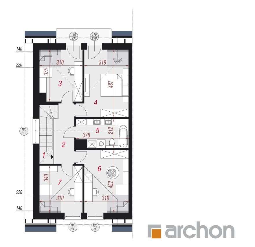 Sprzedam dom w zabudowie blizniaczej. - Pełny obrazek: 5/12