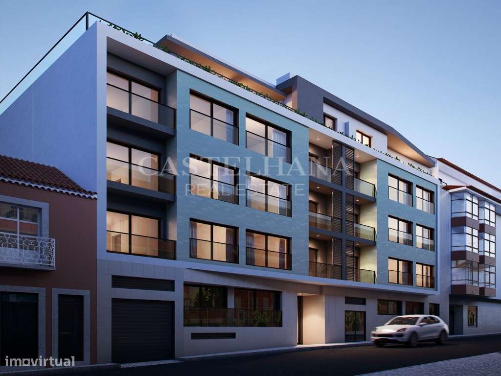 Apartamento T2 com varanda em novo empreendimento em Cacilhas - Grande imagem: 2/18