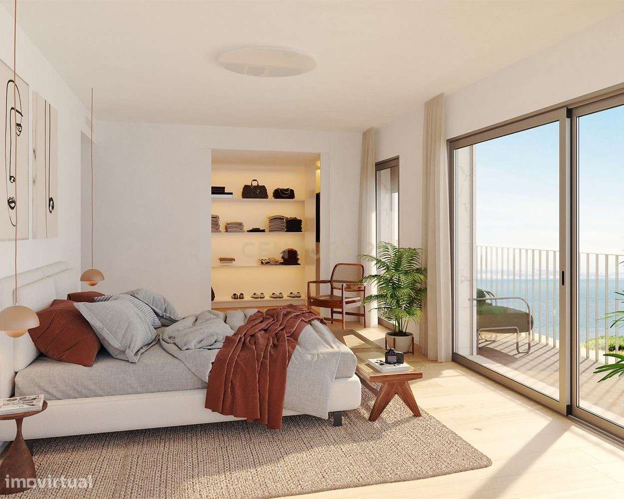 Penthouse T3 Exclusiva no UNIQUE TAGUS | Terraço Privativo, Vista Rio-8