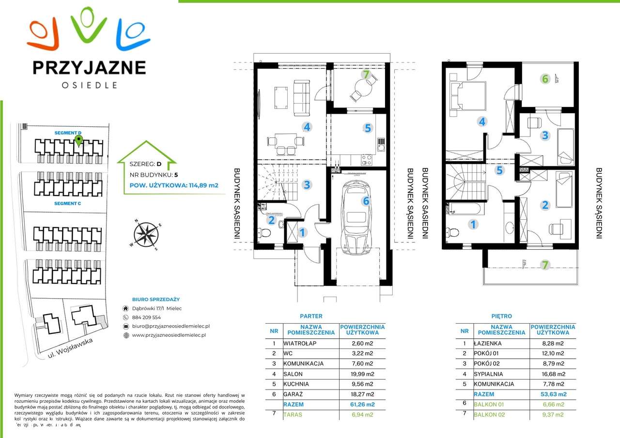 Przyjazne Osiedle - dom 114,89 m2 - D2 - D6-8