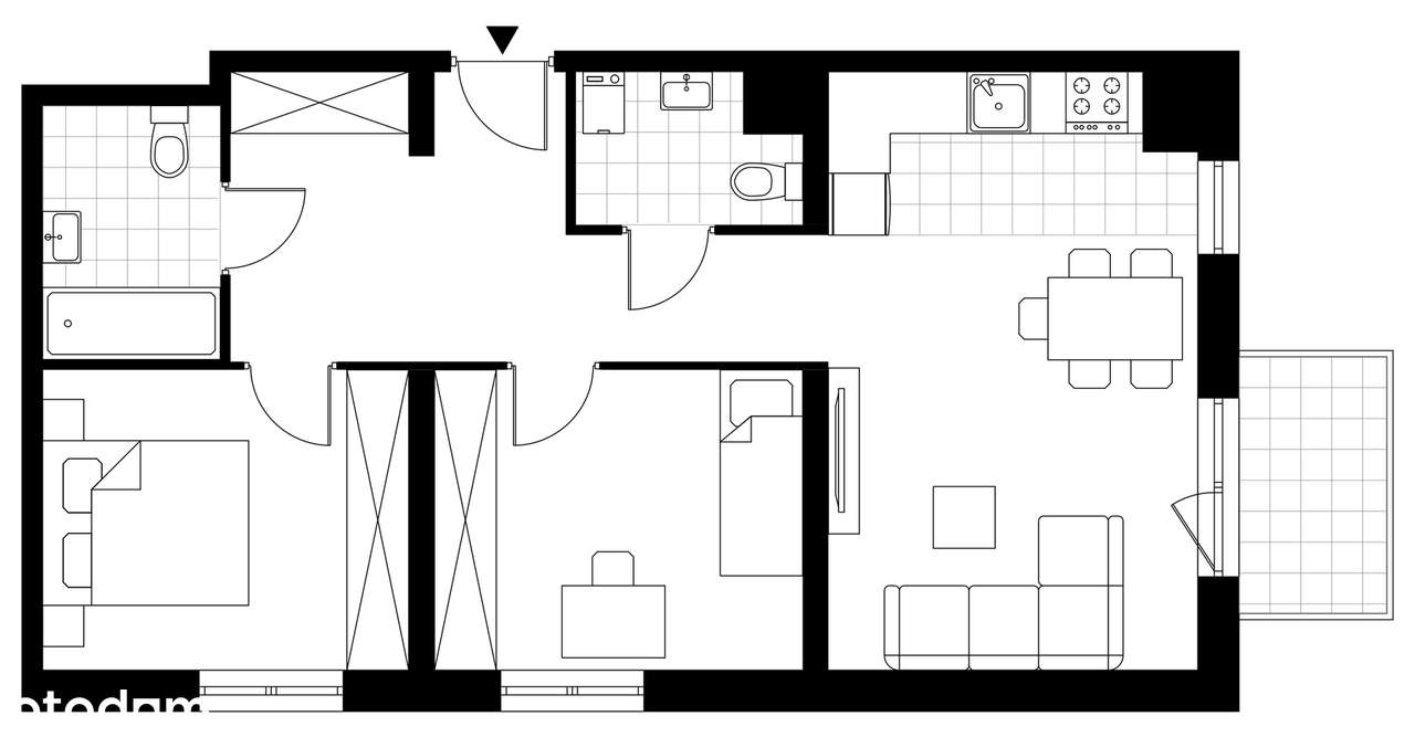 Montano | mieszkanie 3-pok. | B4/3/38 - Pełny obrazek: 4/9