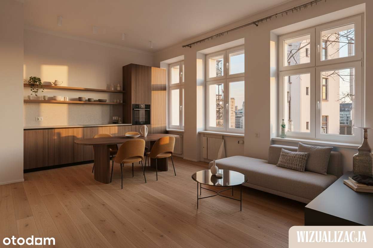 Przestronne mieszkanie | 2 lub 3 pokoje | Kamienica zrewitalizowana