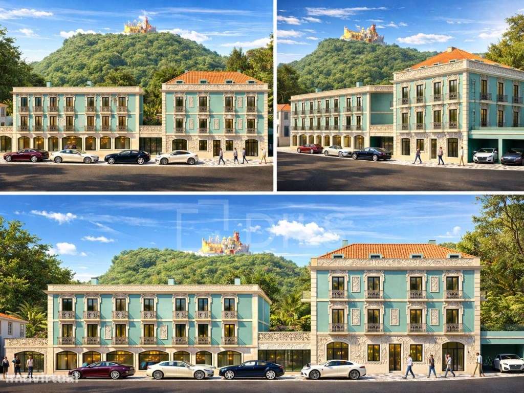 Prédio com projeto em aprovação para hotel 4 estrelas em Sintra - Grande imagem: 5/32