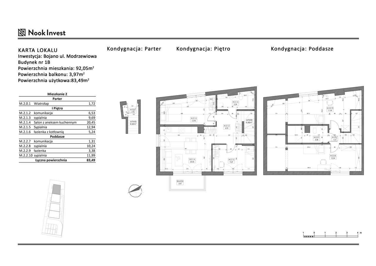 5-pokojowe mieszkanie 83m2 + balkon Bez Prowizji - Pełny obrazek: 2/7