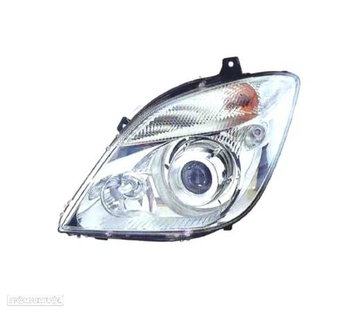 FARÓIS OPTICAS XENON PARA MERCEDES SPRINTER 06- - 2