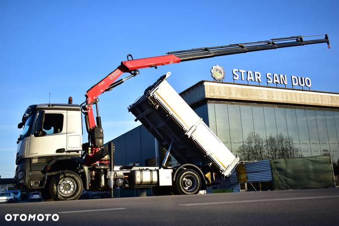 Mercedes-Benz AROCS 1843 4x2 FASSI F 185 A HDS Żuraw Wywrotka Cran - 4