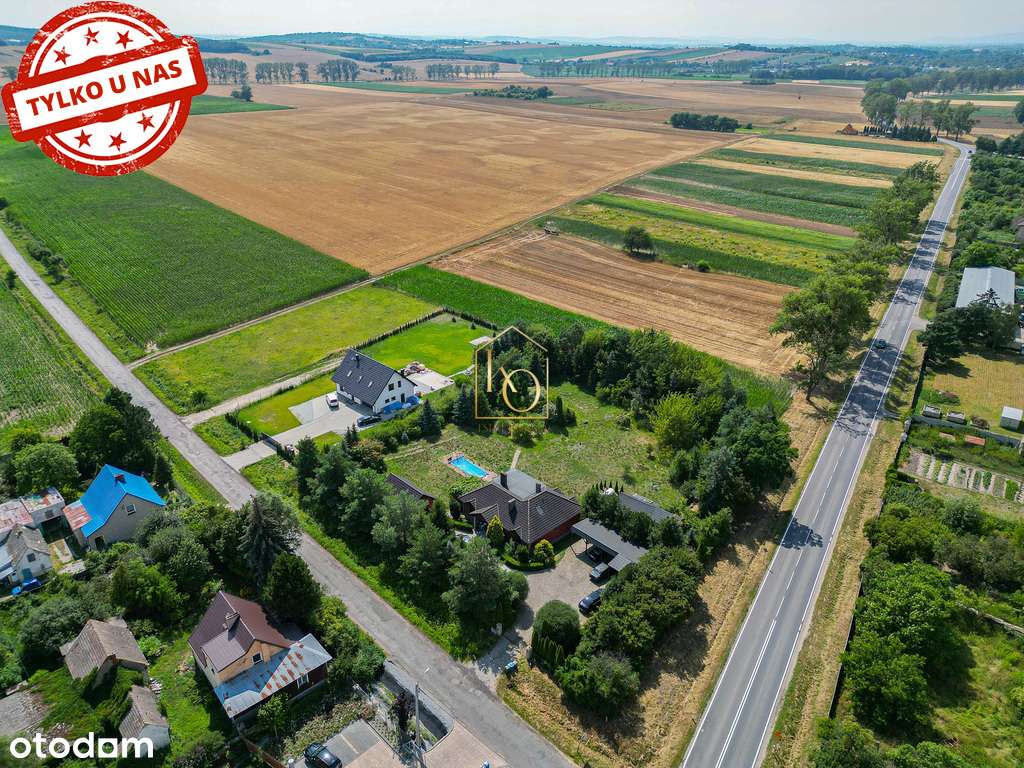 Dom wolnostojący/ 0,5h działka/ Basen/Garaż /Wiata - Pełny obrazek: 5/20