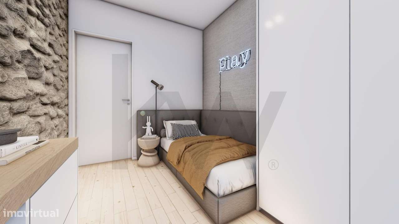 Moradia Individual T3 em Pedra com Piscina em Fornelos Ponte de Lima - Grande imagem: 5/10