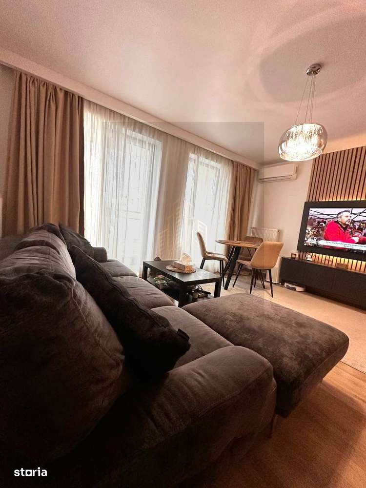 Apartament modern 2 camere, Brasov, Tractorul cu terasă panoramica - Imagine principală: 2/20