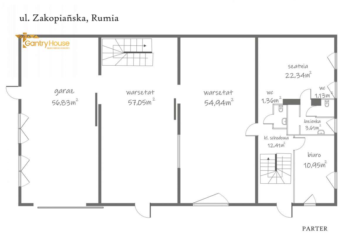 Lokal usługowy z komfortowym, dużym mieszkaniem-9