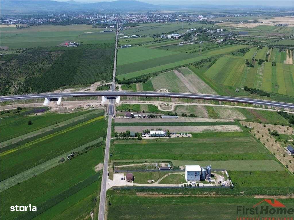 Teren 14.300 mp, D=50 ml, langa nod autrostrada A7 - Imagine principală: 3/9