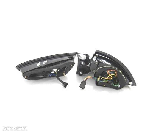 FAROLINS TRASEIROS CELIS LED PARA SEAT LEON 09-12 PRETO ESCURECIDO - 2