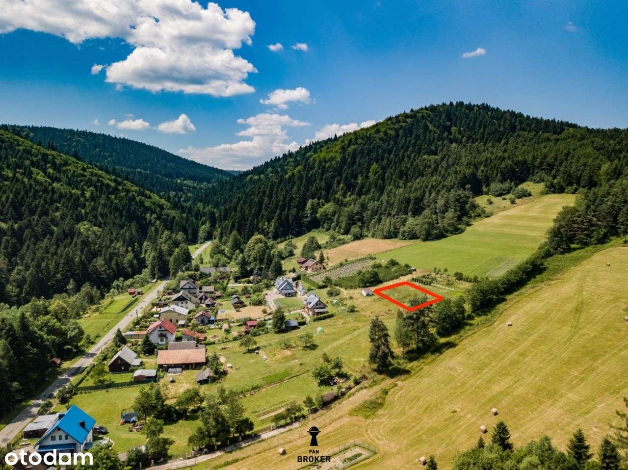 Malownicza ustawna działka przy Krynicy- Zdrój - Pełny obrazek: 5/6