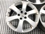 FELGI ALUMINIOWE KOMPLET 17 7.5J 5X108 ET45 ŚRODEK CENTR. 65 PEUGEOT 607 (9D, 9U) 2000 - 2022 - 2