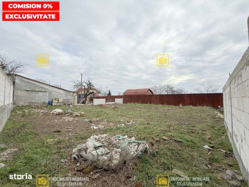 Teren liber 692mp pe strada Movilei cu utilitati bransate-3