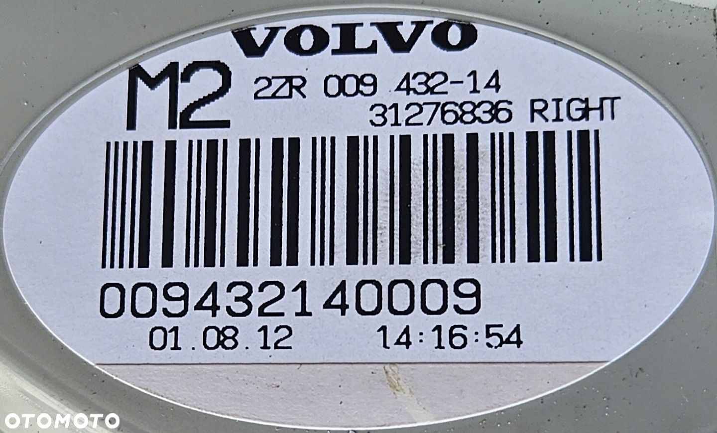 Volvo XC70 tył prawa LED 31276836 górna - 5
