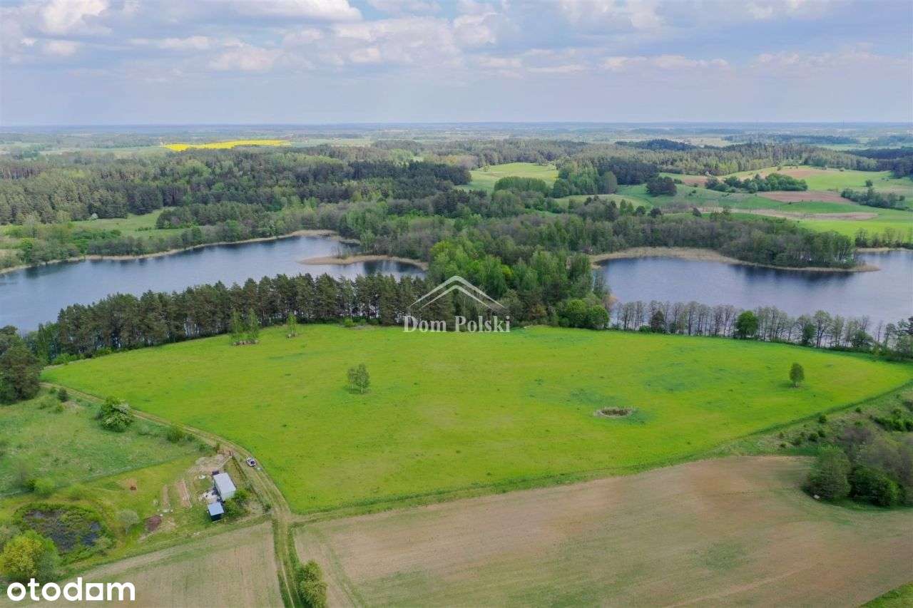 Mazury - Działki z linią brzegową jeziora - Gąski - Pełny obrazek: 4/12