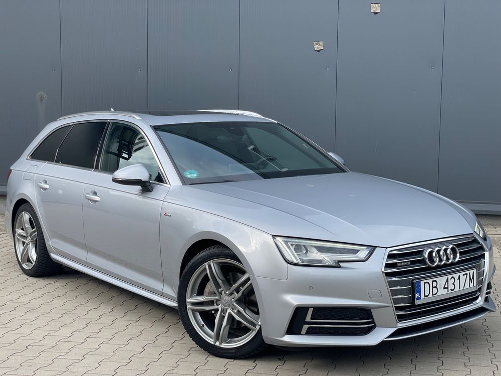 Audi A4 B9 2.0 TDI DPF clean diesel quattro S tronic S line Sportpaket 2016