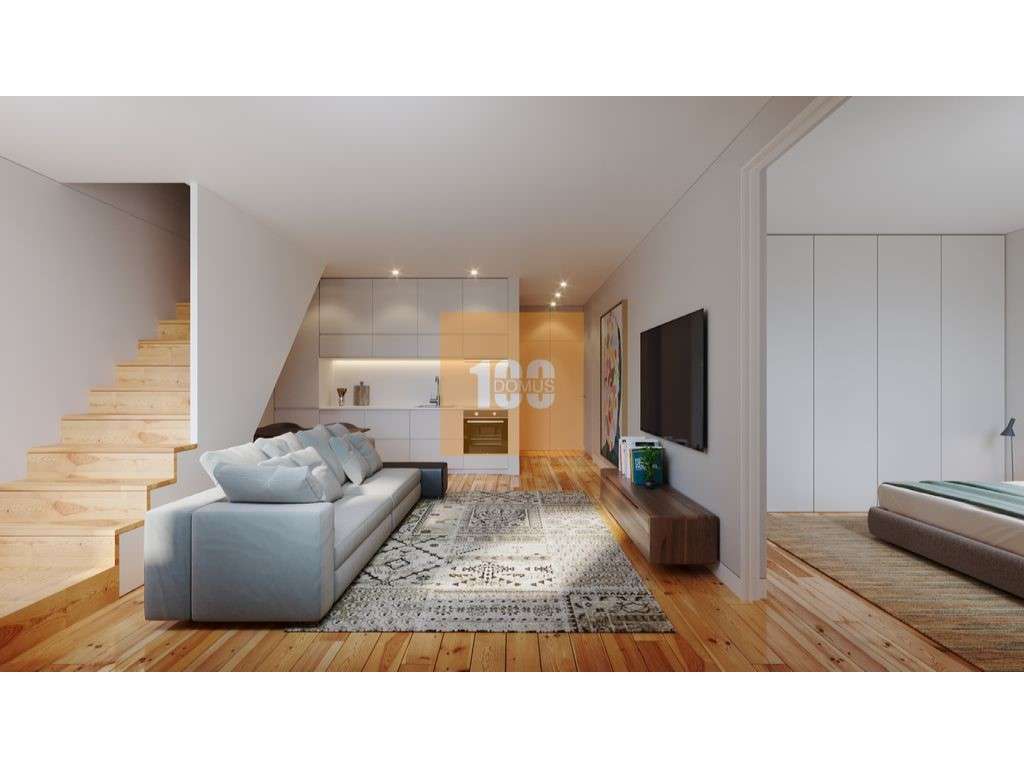 T1 Loft com Jardim - Cedofeita - Porto - AL Elegível - Alta Rentabi...-7