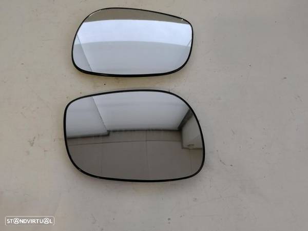 Vidro espelho retrovisor esquerdo / direito land rover freelander 1997 a 2006(novo) - 1
