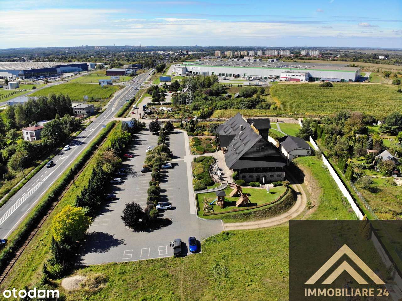 Grunt inwestycyjny 2ha z obiektem hotelowo-restauracyjnym S1/DK94-5