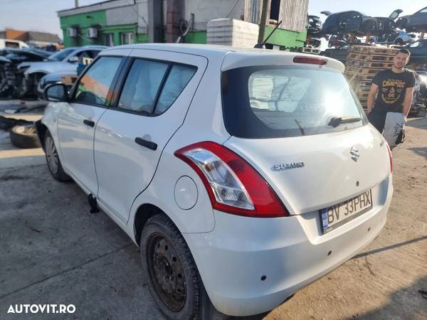 motor fara anexe cutie de viteze viteza manuala  5 trepte ambreiaj volanta rampa injectoare injector  clapeta acceleratie calculator motor chit kit pornire alternator electromotor  pompa frana abs tulumba Suzuki Swift 4 facelift, an 2016, motor 1.2 benzina 94 cp cod Z12B, - 3