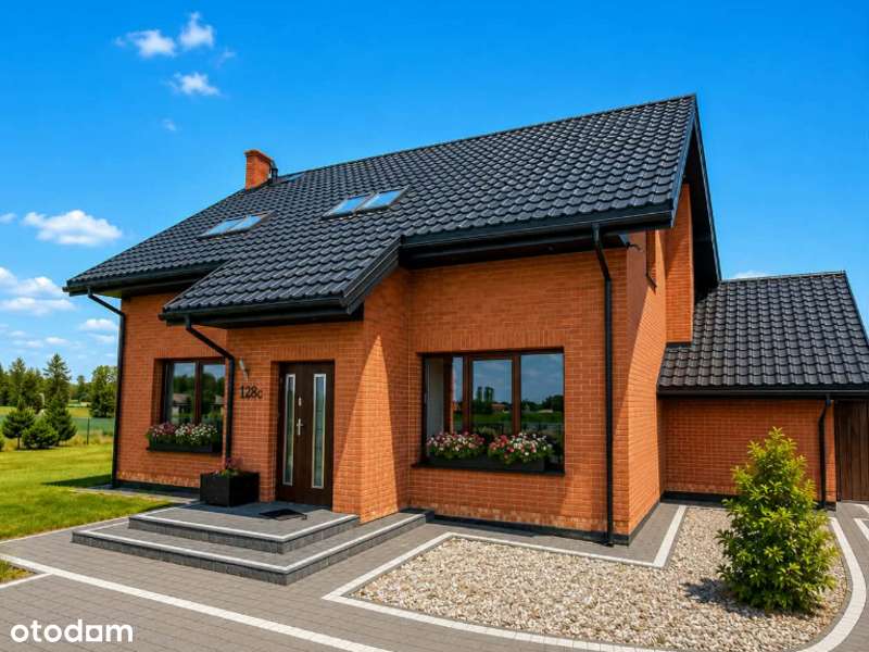 Nowoczesny dom 176 m² z meblami i dużym tarasem | Ogród 1010 m²