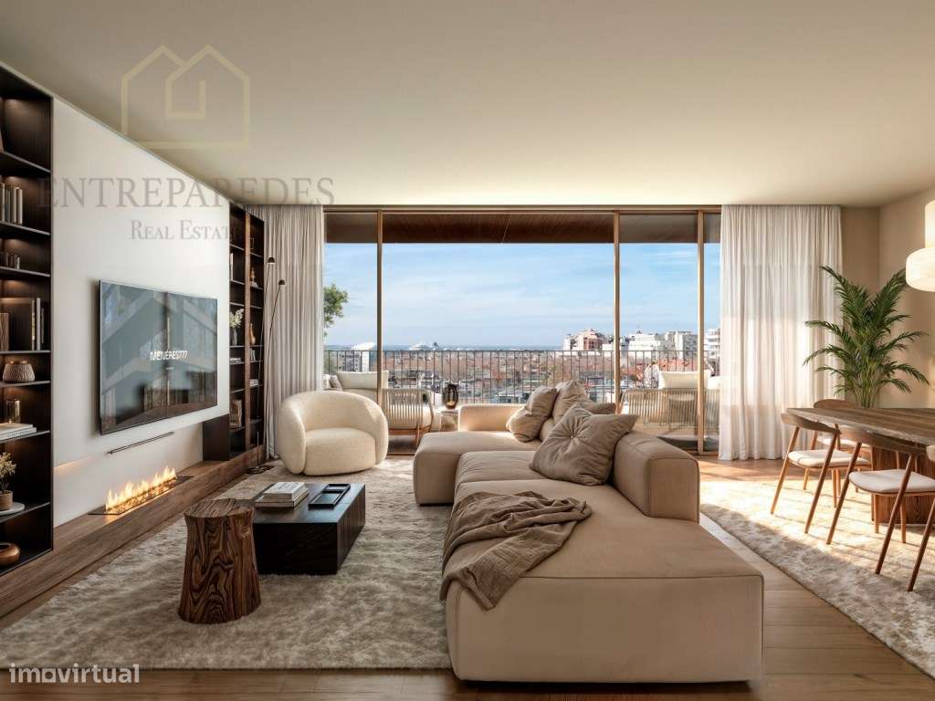 Apartamento T2 com garagem e arrumo para comprar em Matosinhos Sul ...-4