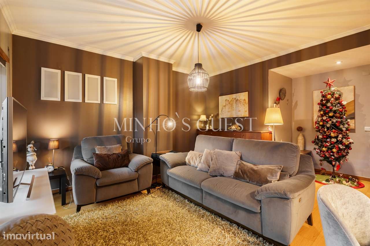 Apartamento T3 c/ varanda, AC e Garagem Fechada - São Vítor, Braga-6