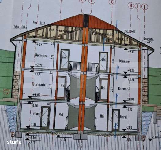 Casa tip duplex, zona Feleac, 170mp utili, 575mp teren - Imagine principală: 4/9