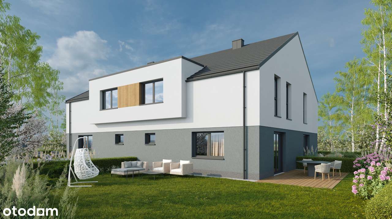 Dwupoziomowe mieszkanie z ogródkiem i 2 msc. postojowymi - Pełny obrazek: 2/9