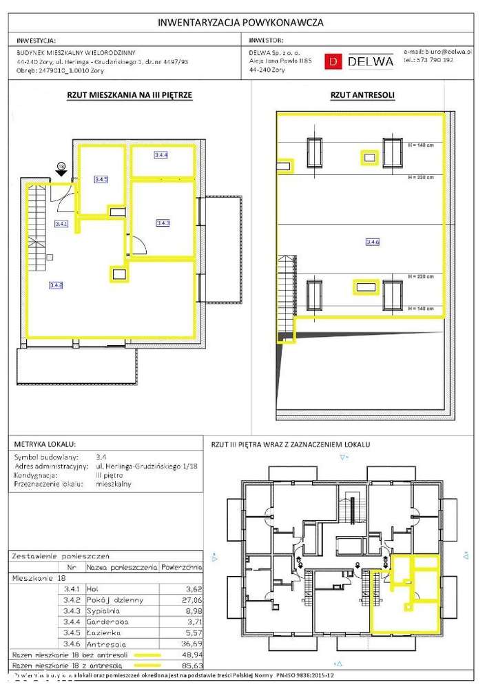 Przestronne mieszkanie z antresolą|85,63 m2|OSTATNIE WOLNE MIESZKANIA - Pełny obrazek: 3/15