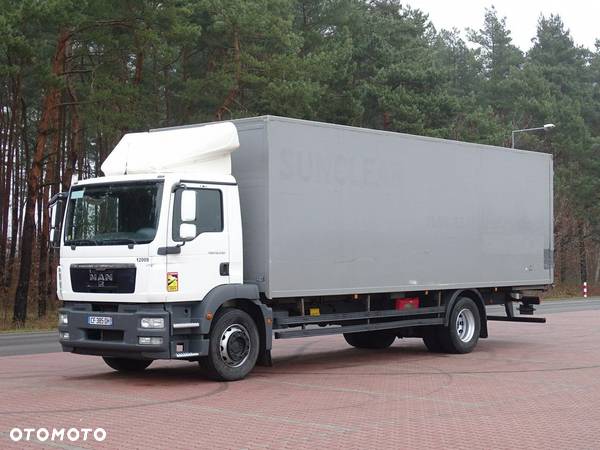 MAN TGM 18.290 Kontener - Firanka Sprowadzony Euro 5 - 2