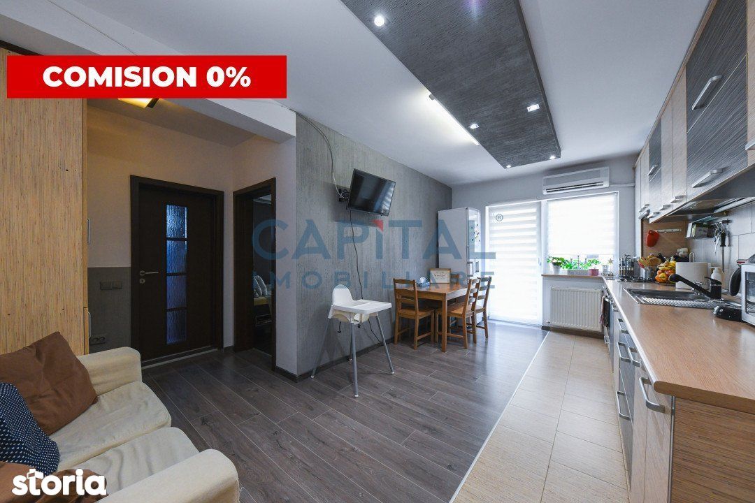 Comision 0% - Apartament 3 camere cu parcare, etaj intermediar, Flores