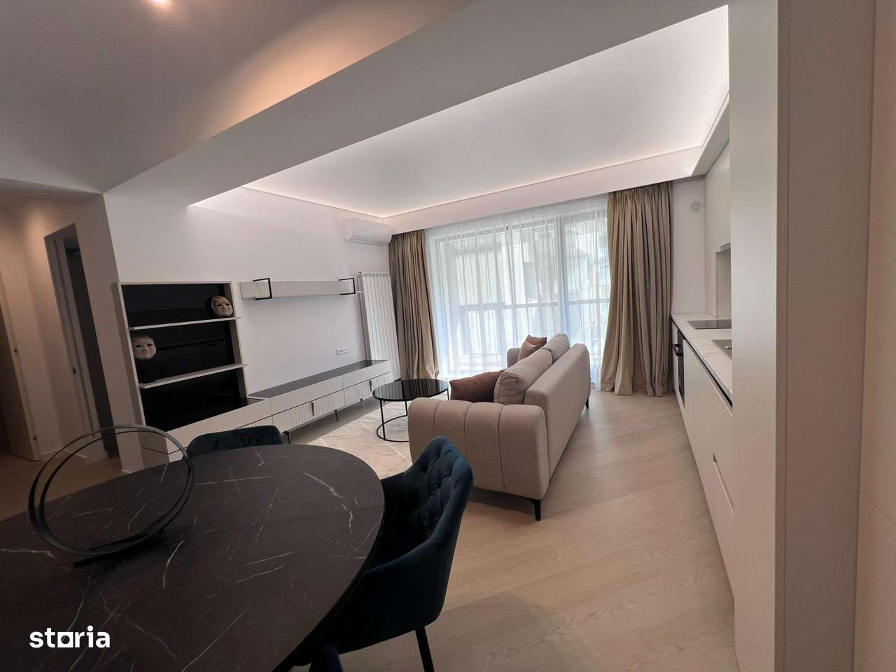 Cortina North - Porsche Pipera 2 camere complet mobilat lux-1