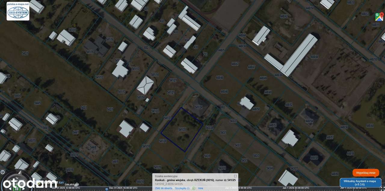 Działka - Rzekuń - Pełny obrazek: 3/4