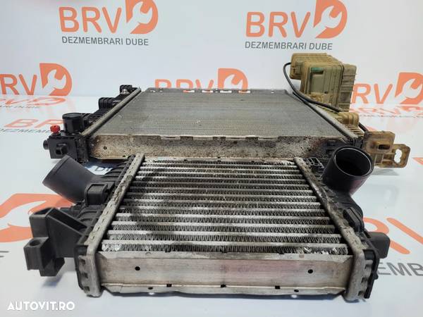 Radiator complet (apa+intercooler) pentru Mercedes Vito W638 Euro 2 (1998-2003) an fabricatie - 3