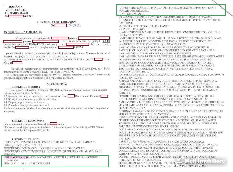 Parcela 1100 mp, pozitie buna cu panorama, Popesti, expunere sudica - Imagine principală: 1/5