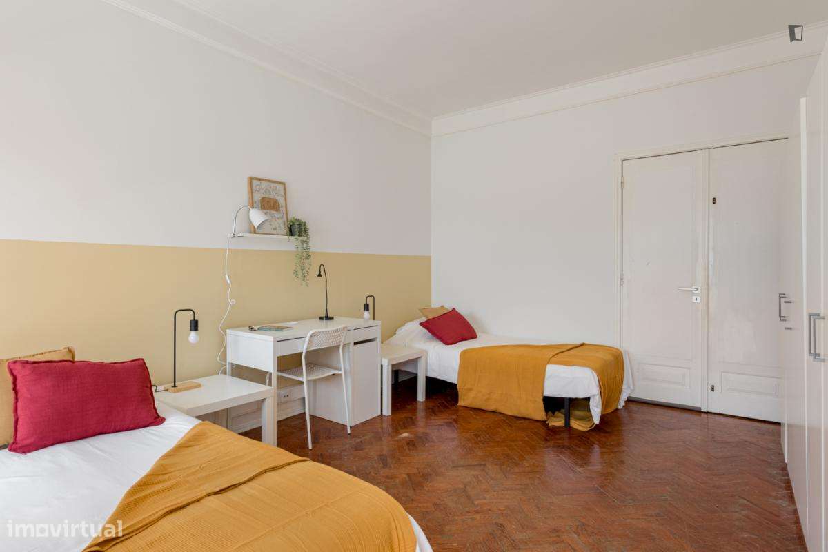 Quarto - localizado em Alvalade Lisbon - Grande imagem: 3/26