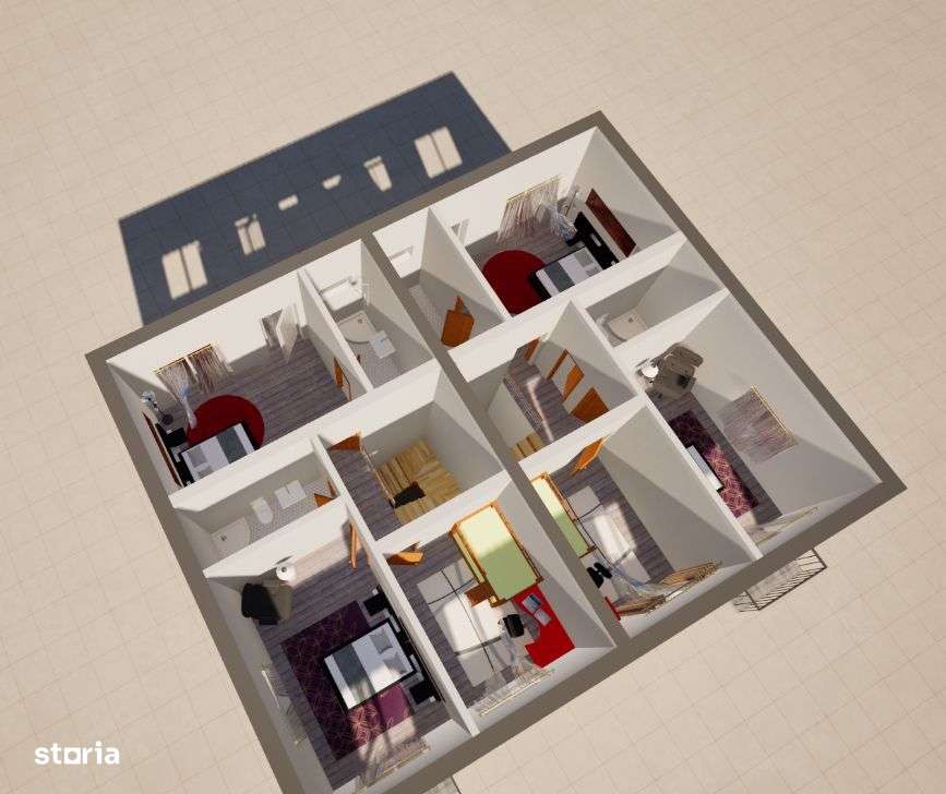 Duplex de Vânzare – Cartier Izvor-9