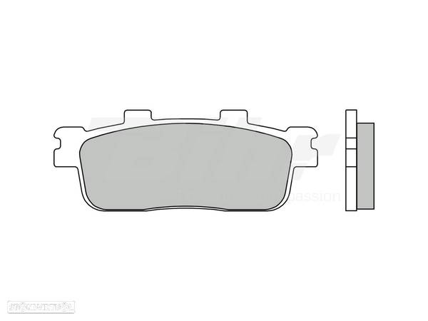 07040 - pastilhas de travão orgânicas brembo 7040 - 1