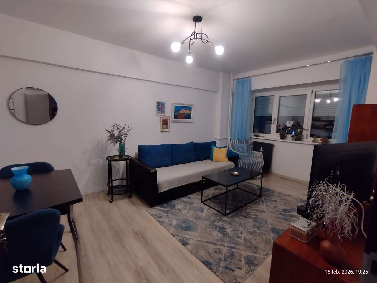 Apartament doua camere, et.1, centrul cartierului Rovine-zona Părculeț-0