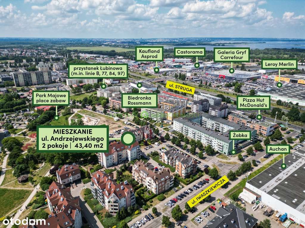 Na sprzedaż  mieszkanie 2 pokojowe na Majowym - Pełny obrazek: 4/12