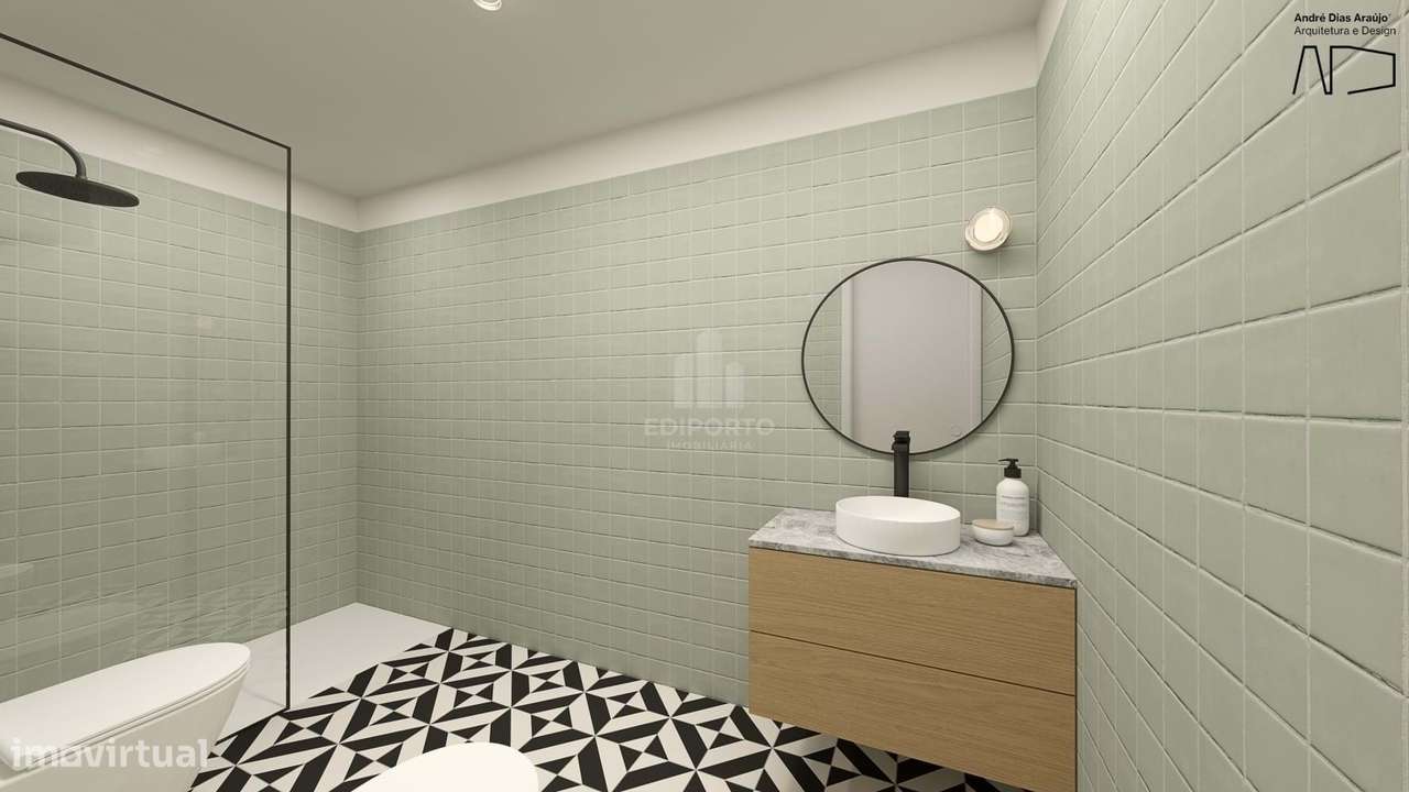 Apartamento  T1  no Bonfim  a apenas 200m do Metro!-4