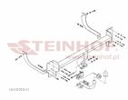 Hak Holowniczy + MODUŁ 7PIN do Peugeot 407 Kombi od 2004 do 2011 - 2