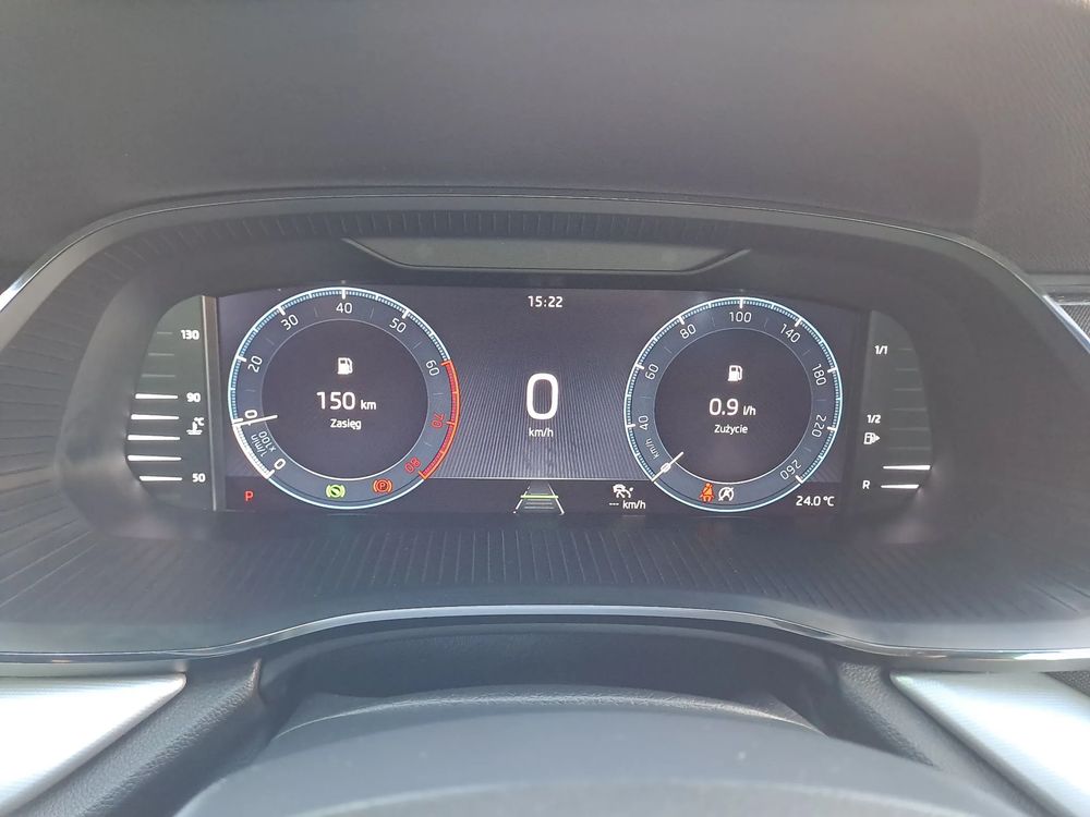 SKODA OCTAVIA 1.5eTSI 150KM Hak Virtual Martwe pole ACC Manetki Ambiente Elek.fotele