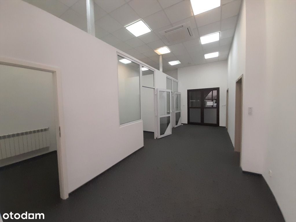 Biuro klimatyzowane 110 m2, parking - bezpośrednio