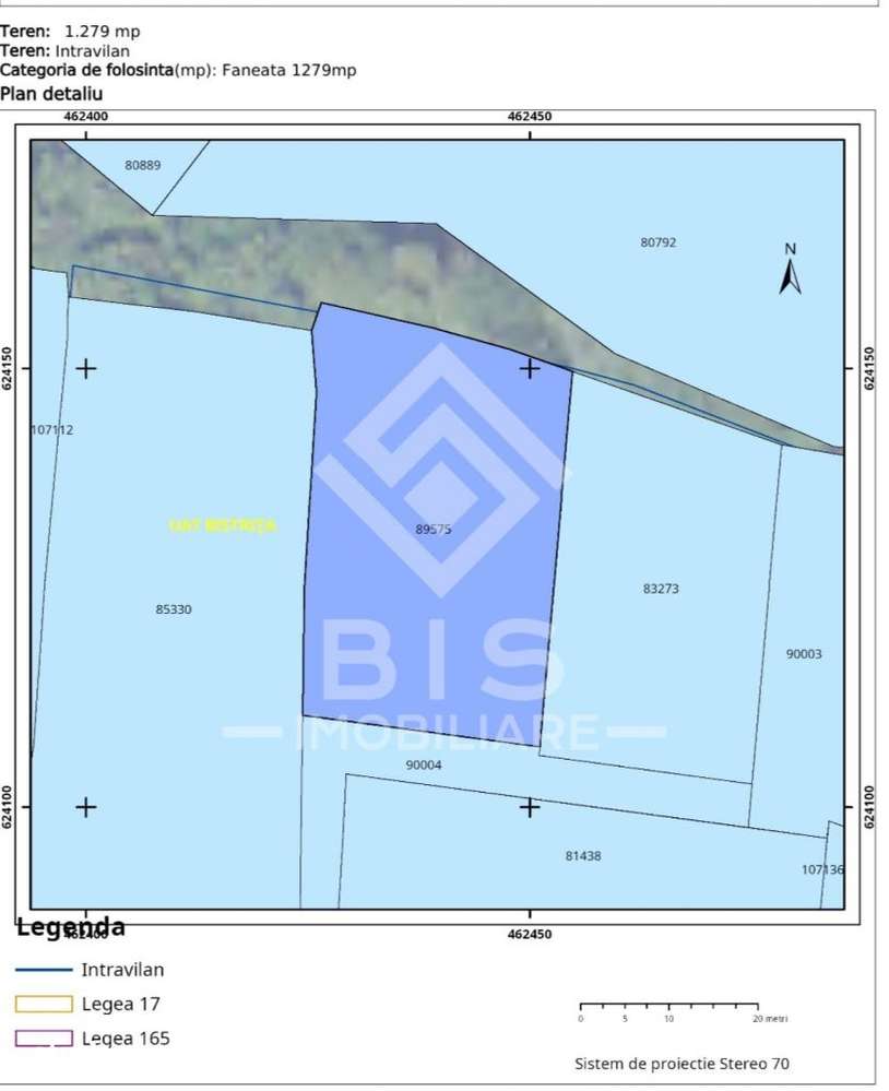 Teren 1279mp intravilan Bistrita, str.Lempeș - Imagine principală: 1/5