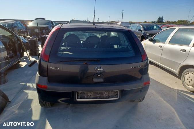 Bara fata Opel Corsa C  [din 2000 pana  2003] seria Hatchback 3-usi 1.0 Easytronic (58 hp) - 9